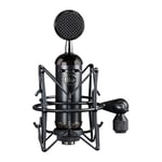 Blue Blackout Spark SL XLR Condenser Microphone for Professional Recording, Streaming, Gaming and Podcasting, with Large-Diaphragm Cardioid Capsule, Shockmount and Protective Case - Black