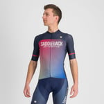 Sportful Saddleback Club Sport BodyFit Jersey L Navy Blue