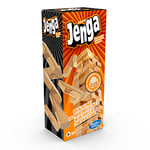 Hasbro Gaming Classic Jenga, Party & Family Game for Children and Adults, for 1 Player or More, Fun Christmas and Birthday Gift for 6+ Year Old Boys and Girls