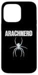 Coque pour iPhone 14 Pro Max Drôle Enthusiast Entomologie Arachnerd Spider Arachnid Nerd