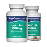 Green Tea Extract 1000mg * Super Strength * 360 Capsules * Improved Formula