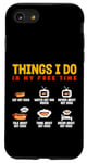 Coque pour iPhone SE (2020) / 7 / 8 Ce que je fais : les hot-dogs mangent Watch Inform Talk