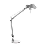 Artemide Tolomeo mini bordslampa aluminium