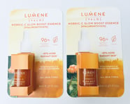 2 x Lumene Nordic-C Glow Boost Essence Serum Vitamin C 8ml x 2 = 16ml BNIB