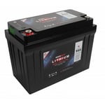 Skanbatt Lithium Heat Pro Ultra 12V LiFePo4 batteri 120Ah med 150A BMS