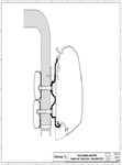 Adapter Omnistor Exsis/Hymercamp 5,5 m