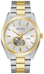 Bulova 98A284 Men's Surveyor | Automatic | Silver Dial | Two Watch