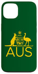 iPhone 13 AUSTRALIA KANGAROO AND EMU COAT OF ARMS AUS AUSSIE SPORTS Case