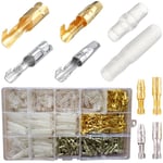 IC ringkabelskor Kabelskor Runda Bullet Connectors Kit 400st, 3,9 mm