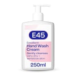 E45 Dermatological Emollient Wash Cream, 250 ml, Pack of 1