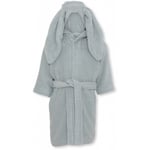 Konges Sløjd kids terry bathrobe – french blue - 1-2år