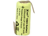 Xcell X1/2Aaah-350-Lfz Specialbatteri 1/2 Aaa Z-Loddefane Nimh 1,2 V 350 Mah