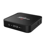 eStore M8s Pro 4k Android Tv Box Med Led Display Svart