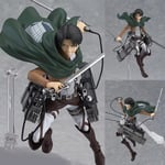 Attack On Titan Levi Mikasa Eren Ackerman Pvc Figure Anime Levi