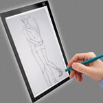 SiFree®Ultra Mince LED A4 Planche à Dessin USB Tablette Lumineuse Copier Peinture Esquisse Lumière Réglable