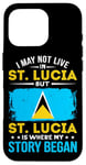 iPhone 16 Pro Saint Lucian Roots Lucian Pride Design for St Lucian Case