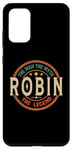 Coque pour Galaxy S20+ Robin The Man The Myth The Legend Vintage Personnalisé