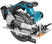 Makita Dhs630rtj - Cirkelsåg - Sladdlös - 165 Mm - 2 Batterier - 18 V