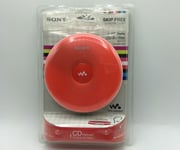 2005 Sony CD Walkman - Personal CD Player - Orange - Distressed Box (D-EJ001/D)