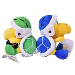 2 Pcs Super Mario Plush Toy Hammer & Boomerang Bros Koopa 8" Stu One Size