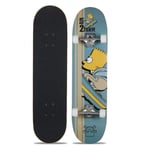 HUADUO Érable Skateboard Débutant Complet Standard Double Kick Skateboard pour Adultes Enfants Adolescents-Couleur D