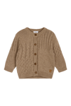 Hust and Claire  Charli Cardigan Deer brown melange