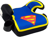 SUPERMAN BOOSTER CAR SEAT APPROX 4-12 YEARS REFH