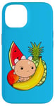 Coque pour iPhone 14 cerf-volant fruit été enfant dragon enfant bébé fruits