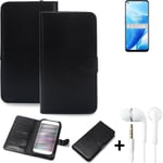 Protective cover for OnePlus Nord N200 5G Wallet Case + headphones protection fl