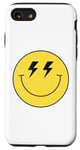 Coque pour iPhone SE (2020) / 7 / 8 Yeux lumineux jaunes des années 70 souriant souriant