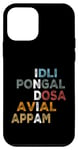 Coque pour iPhone 12 mini India Food Idli Dosa Tamil Telugu Hindi Bollywood Drôle