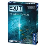 Thames & Kosmos EXIT: The Sunken Treasure, Escape Room Card Game, Family Games for Game Night, Party Games for Adults and Kids, For 1 to 4 Players, Ages 10+