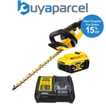 Dewalt DCMHT563P1 XR 55cm Garden Hedge Trimmer 25mm Capacity 18V 1 x 5.0Ah