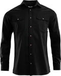 Aclima  Reborn Woolshirt M's dark grey melange S