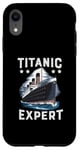 Coque pour iPhone XR Titanic Expert – White Starline RMS Titanic Garçons Filles