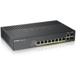 Zyxel GS1920-8HPv2, 10 Port Smart Managed Switch PoE 130W