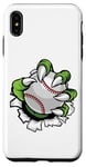 iPhone XS Max Monster or animal claw holding Baseball Ball Case