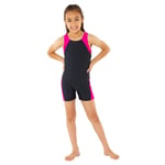 Sporty Boyleg Racer Back Swimsuit