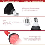 Red Light Lamp 54W Red LED Light Therapy Lamp Red 660nm And 850nm Near GFL