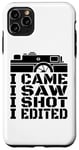 Coque pour iPhone 11 Pro Max Photographie Motivation Appareil photo Routine