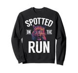 Spotted on the Run Leopard Sweatshirt