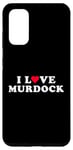 Galaxy S20 I Love Murdock Matching Girlfriend & Boyfriend Murdock Name Case