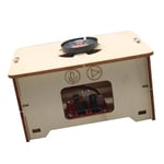 Wood Record Player Puzzle Educational Science Phonograph Puzzle Model