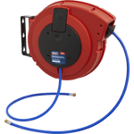 Sealey Retractable Air Line Hose Reel 10mm 10m