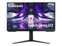 Samsung Odyssey G3 S27ag322nu - Led-Skärm - 27" - 1920 X 1080 Full Hd (1080P) @ 165 Hz - Va - 250 Cd/M² - 3000:1 - 1 Ms - Hdmi, Displayport - Svart