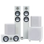 Monitor Audio Bronze 200 6G Högtalarpaket Hemmabio 5.1 Vitt