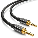 10M Jack Cable 3,5Mm AUX Cable Stéréo Cable Audio Jack Plug Droit Pour PC Téléph