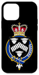 Coque pour iPhone 12 mini Armoiries Sanders - Blason de la famille