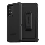 OtterBox Coque pour Samsung Galaxy A53 5G Defender Series – Noire, Robuste et Durable, avec Protection des Ports, Comprend Une béquille à Clip Holster