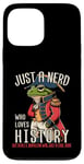 iPhone 13 Pro Max Napoleon Bonaparte Frog French History Case